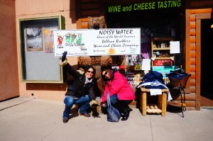 Wine and Cheese tasting at Noisy Water Winery
