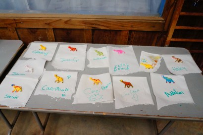 Painted magnets for geocaching