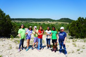 Troop 2093 ready for Fossil Digging