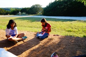 embracing nurture to write in their journals