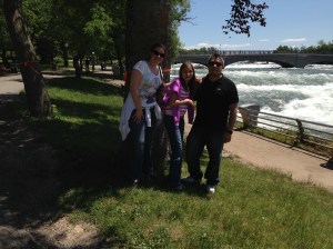 water runs at crazy speed around here...